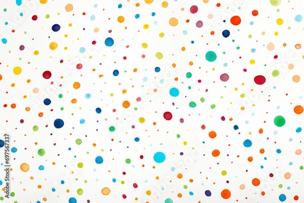Fototapeta pattern with colorful confetti background