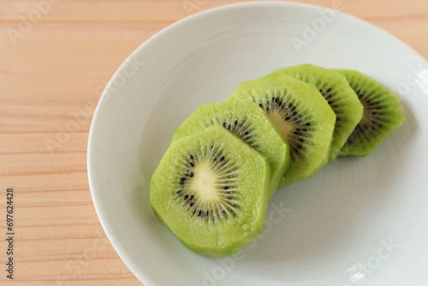 Obraz 輪切りにしたキウイフルーツ