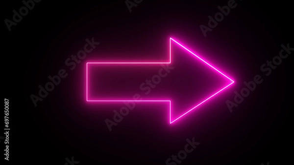 Fototapeta Vector arrow symbol with horizontal Concentric.