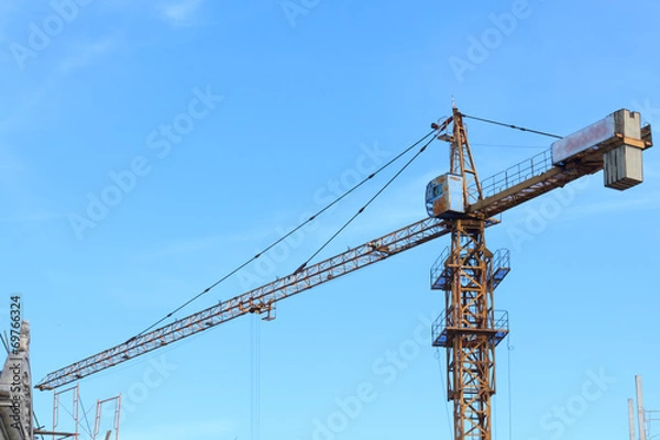 Fototapeta Loader cranes