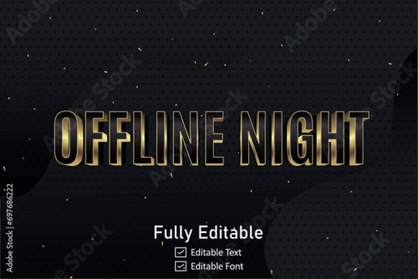 Fototapeta Casino game text effect 
