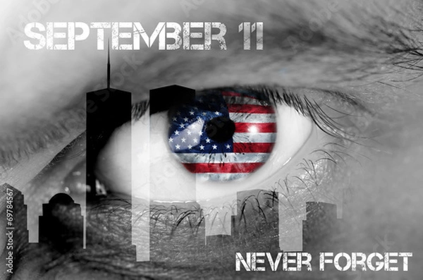 Obraz Koncepcja 11 września