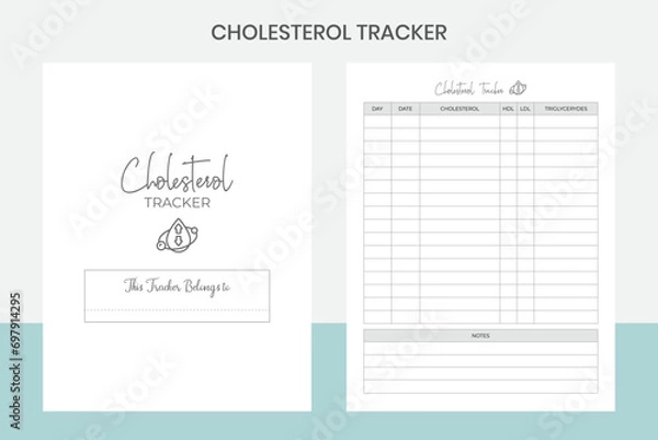 Fototapeta Cholesterol Tracker Kdp Interior