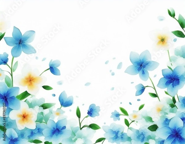 Obraz 美しい花のある背景