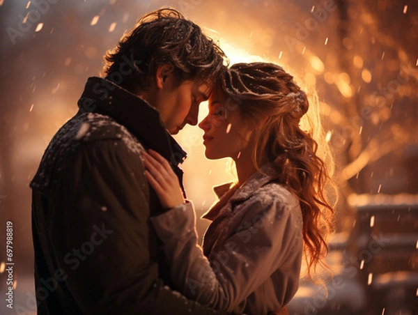 Obraz A couple in love