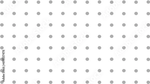 Fototapeta Seamless pattern with grey polka dot