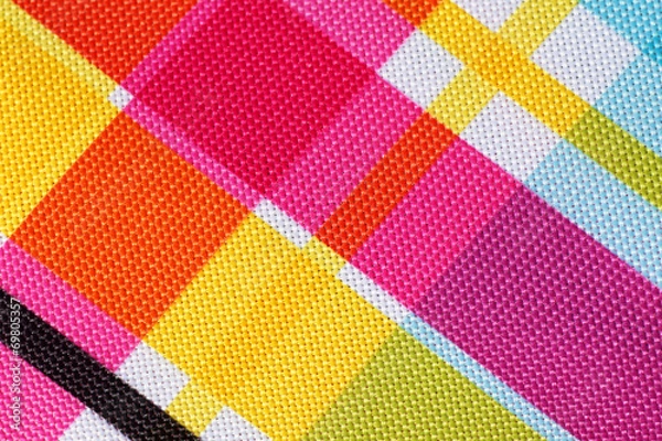 Fototapeta Plaid background-close