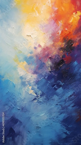 Fototapeta blue sky and clouds