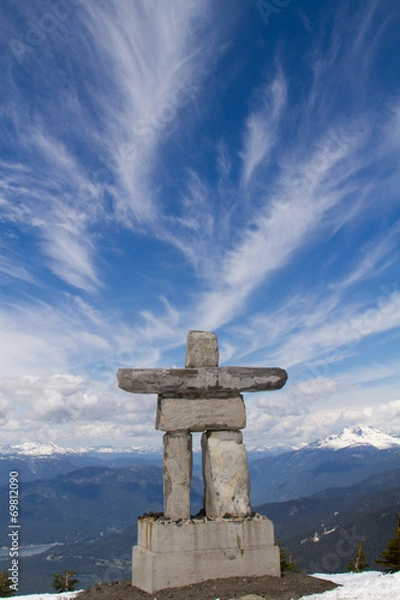 Obraz Inukshuk on Whistler