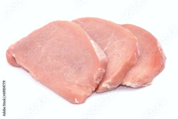 Obraz Pork loin sliced
