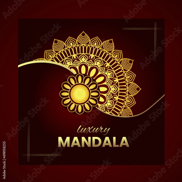 Obraz Luxury Mandala Design.