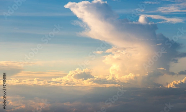 Obraz beautiful sky before sunset