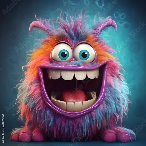 Fototapeta Funky Monster Mash