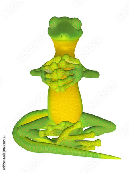 Obraz Gecko meditation