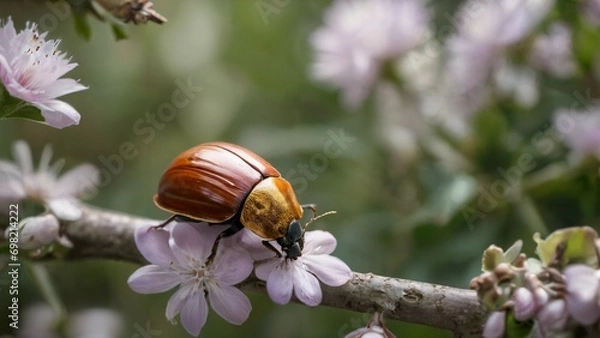 Fototapeta insect in wood