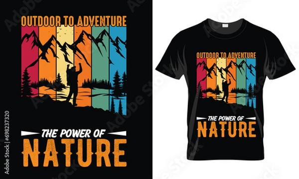 Obraz Outdoor to Adventure the power of Nature