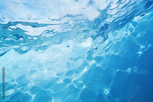 Fototapeta blue wave