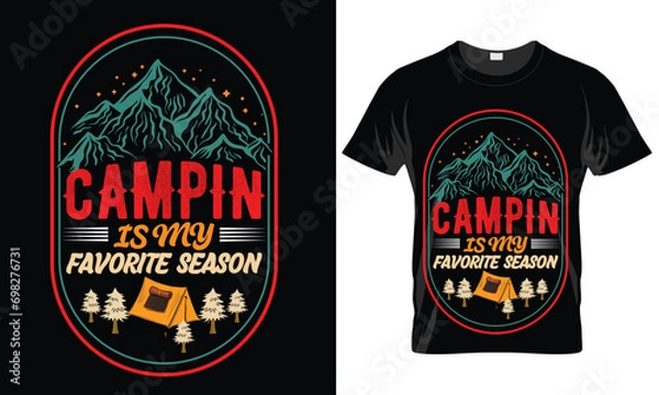 Obraz Camping Is My Favorite Season