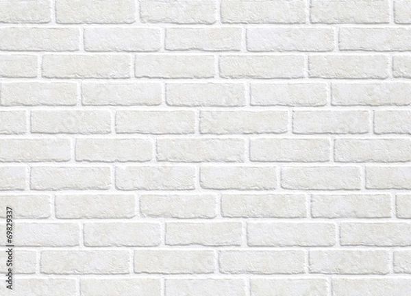 Obraz Białe cegły tło ściany