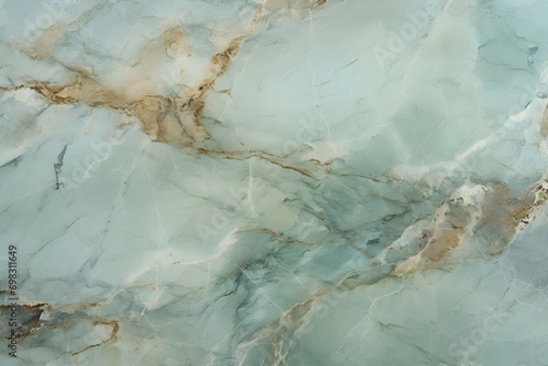 Fototapeta Marble granite light green and pink with white texture. Background wall surface seamless pattern graphic sky blue, peach, aquamarine, turquoise floor ceramic floor or wall texture stone Generative AI