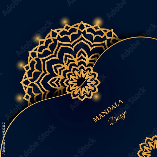 Obraz Creative mandala design.