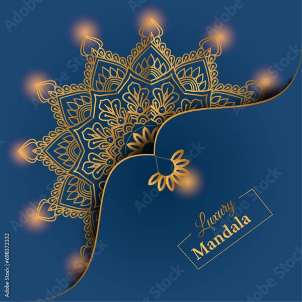 Obraz Creative mandala design.