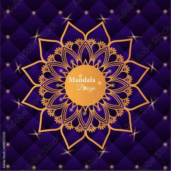 Obraz Creative mandala design.