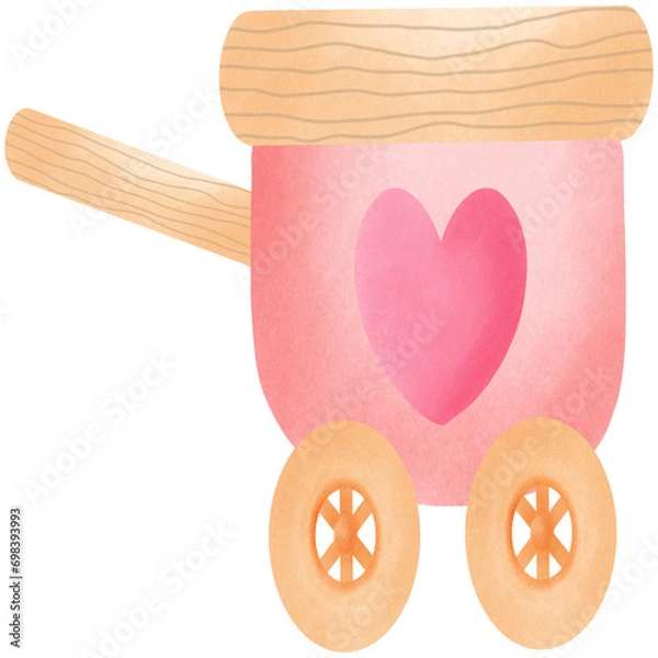 Obraz Heart shape balloons