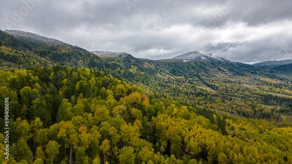 Obraz landscape with clouds