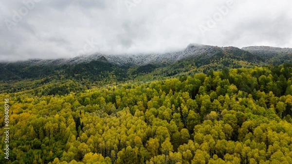 Obraz landscape with clouds