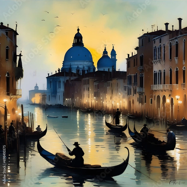 Fototapeta Venice in spring