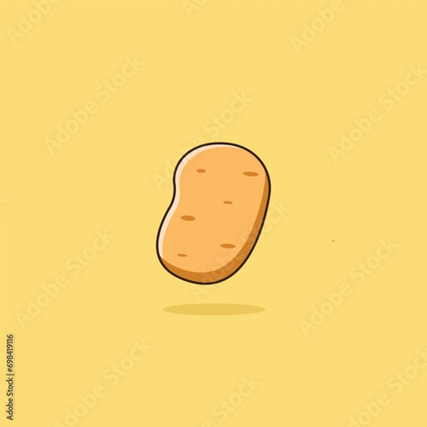Obraz vegetables potato illustration