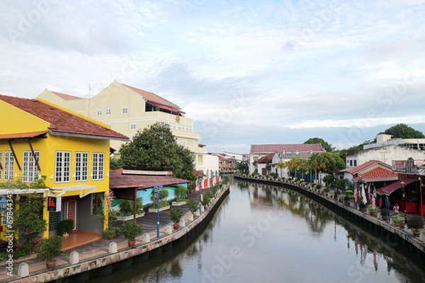 Fototapeta Malacca cityscape