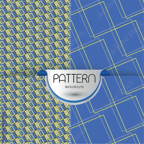Fototapeta pattern design.squre pattern design,geometric shape pattern layout design