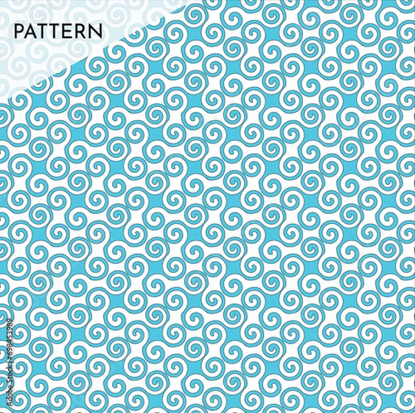 Fototapeta seamless pattern with circles