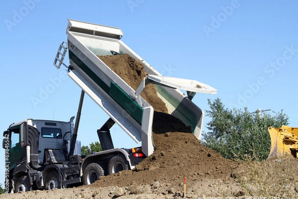 Obraz Ziemska ciężarówka