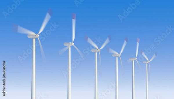 Obraz Wind Turbines