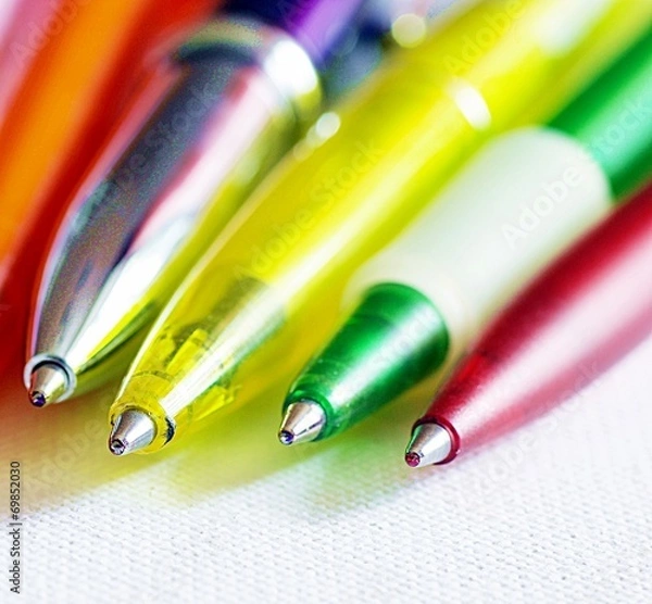 Obraz Kolorowy pióro