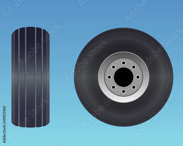 Obraz Aircraft tire