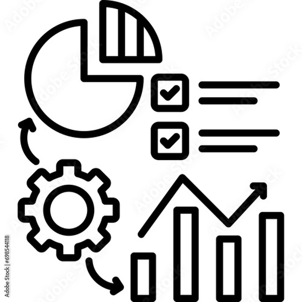 Obraz Statistics Icon