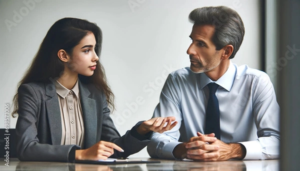 Obraz business people meeting