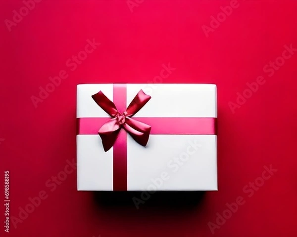 Fototapeta red gift box