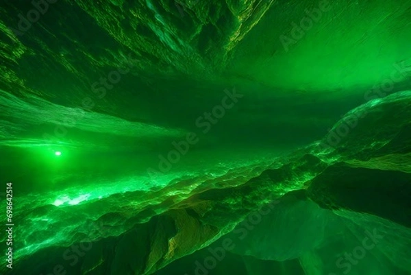 Obraz green abstract background