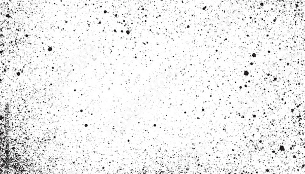 Fototapeta Grunge textures isolated on white background. Abstract texture dust particle and dust grain on white background. dirt overlay or screen effect use for grunge and vintage image style.