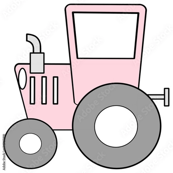 Obraz tractor 
