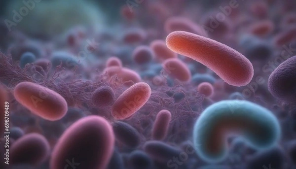 Obraz Beneficial bacteria