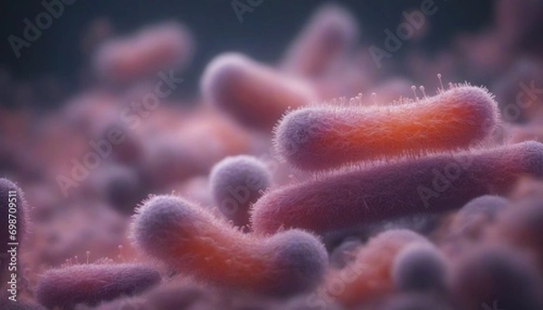 Obraz Non-pathogenic bacteria