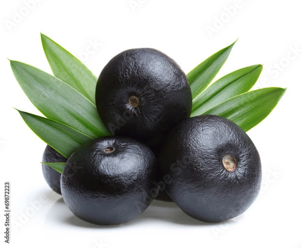Obraz Amazonka acai z liściem