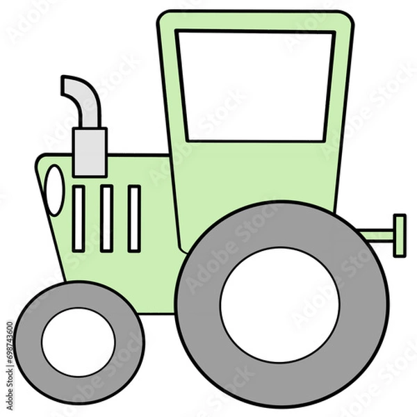Obraz tractor 