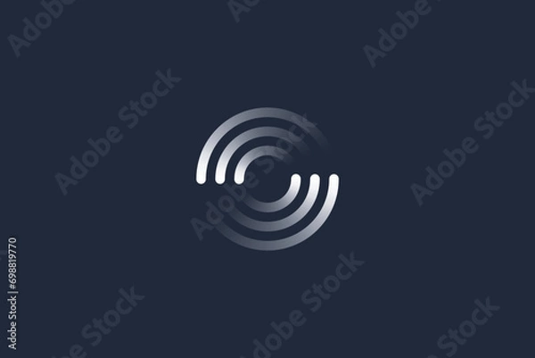 Obraz circle logo design vector template
